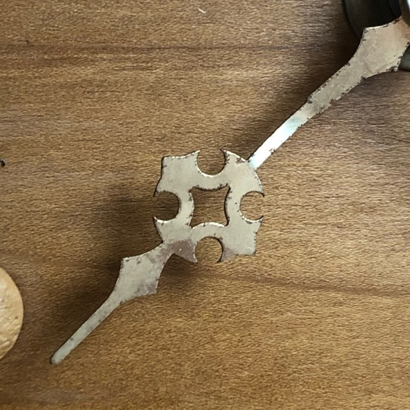 Mid Century Wood Clock Sailboat - Picture 8 of 9